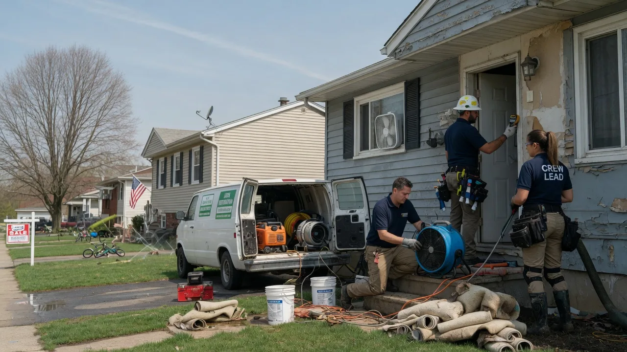 Flood Cleanup in Galt, IL near me