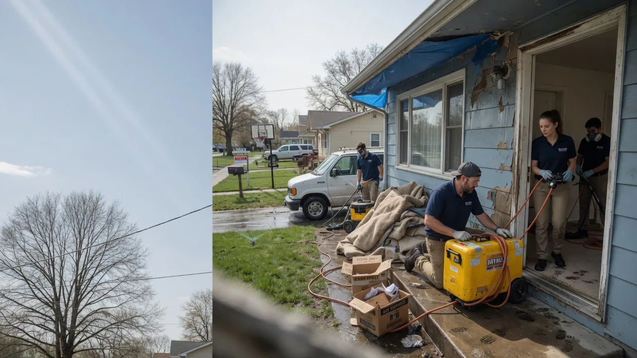 Basement Flood Cleanup in Galt, IL near me